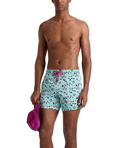 Vilebrequin Vilebrequin Aquatic Carnival Stretch Short 5.9 Swim Trunks