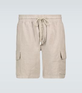 Vilebrequin Vilebrequin Baie cargo linen shorts
