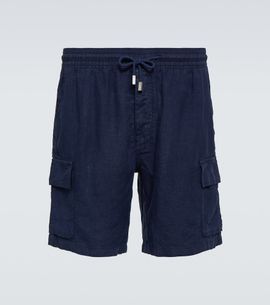 Vilebrequin Vilebrequin Baie linen Bermuda shorts