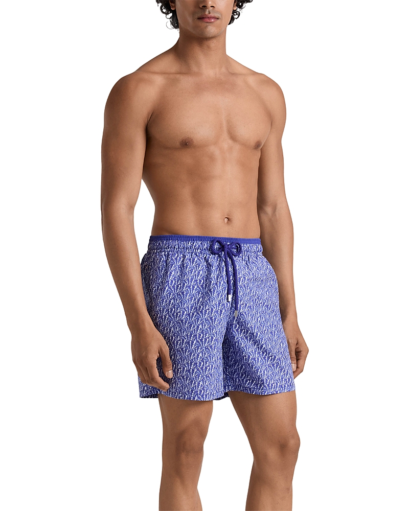 Vilebrequin Vilebrequin Bicolor Graphic Shells 5.9 Swim Trunks