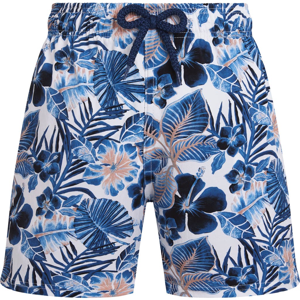 Vilebrequin Vilebrequin Boys Stretch Swim Shorts Island Flowers
