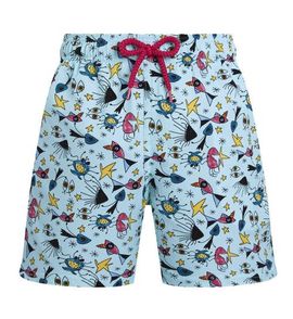 Vilebrequin Vilebrequin Boys Stretch Swim Trunks Aquatic Carnival