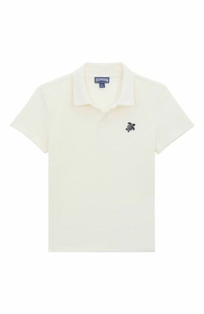 Vilebrequin Vilebrequin Boys Terry Polo Embroidered Turtle