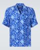 Vilebrequin Vilebrequin Charli printed silk bowling shirt - 1