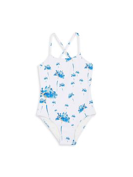 Vilebrequin Vilebrequin Girl's Little Girl's & Girl's Herbier One-Piece Swimsuit