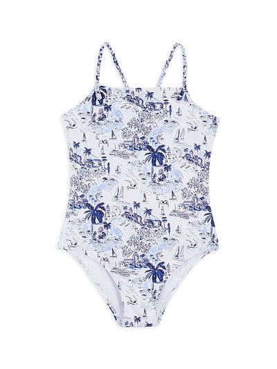 Vilebrequin Vilebrequin Girl's Little Girl's & Girl's Riviera One-Piece Swimsuit