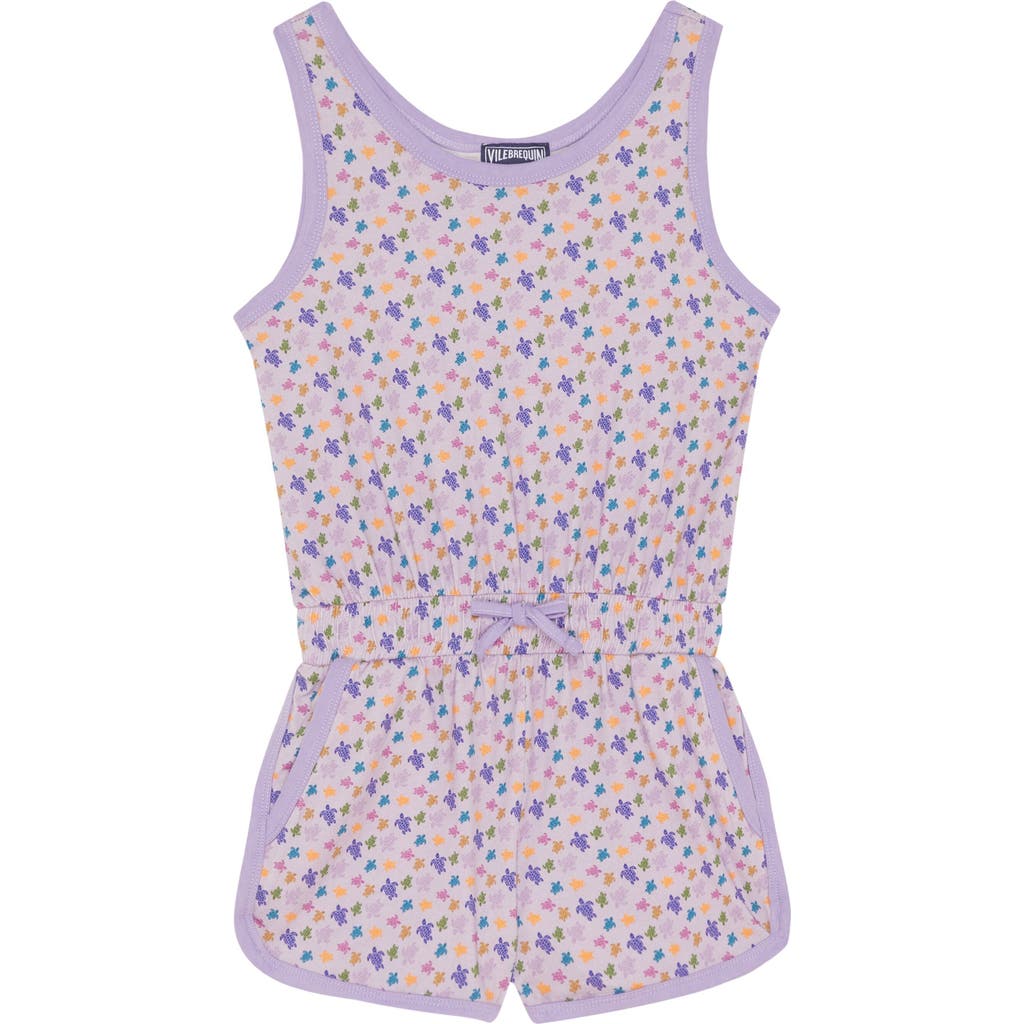 Vilebrequin Vilebrequin Girls Organic Cotton Playsuit Micro Ronde des Tortues