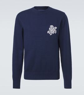 Vilebrequin Vilebrequin Jacquard cotton and cashmere sweater