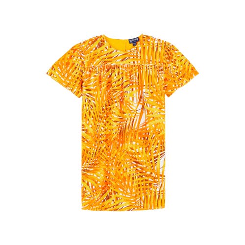 Vilebrequin Vilebrequin Kids' Palm Leaves Printed Terry Dress