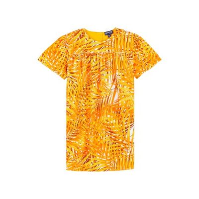 Vilebrequin Vilebrequin Kids' Palm Leaves Printed Terry Dress