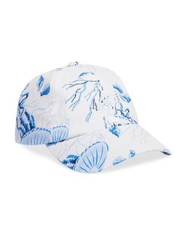 Vilebrequin Vilebrequin Medusa & Shells Linen Cap