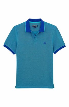 Vilebrequin Vilebrequin Men's Changing Color Pique Cotton Polo Shirt
