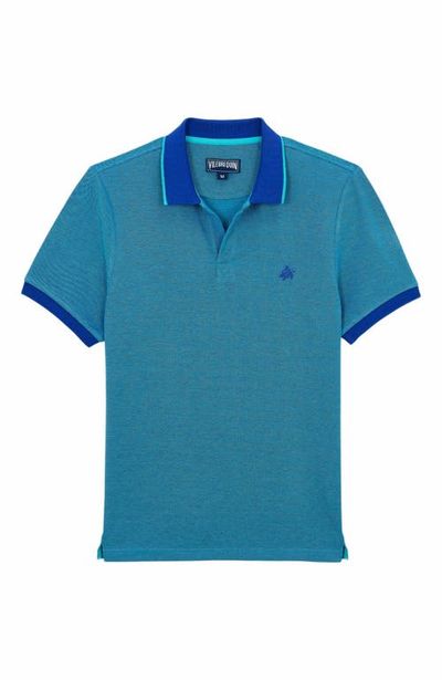 Vilebrequin Vilebrequin Men's Changing Color Pique Cotton Polo Shirt