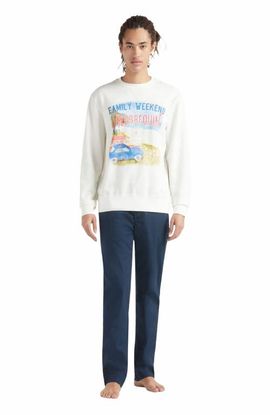 Vilebrequin Vilebrequin Men's Family Weekend Cotton Crewneck Sweatshirt