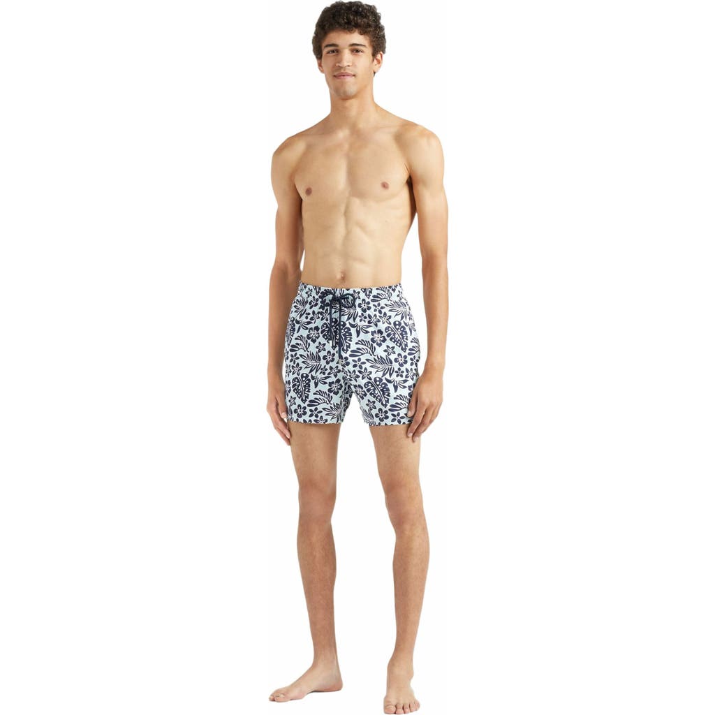 Vilebrequin Vilebrequin Men's Jungle Leaves Stretch Short Swim Shorts