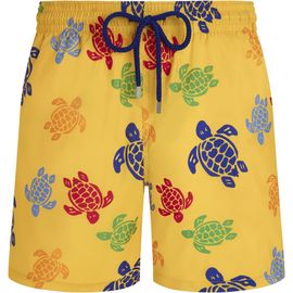 Vilebrequin Vilebrequin Men's Micro Ronde Des Tortues Swim Trunks