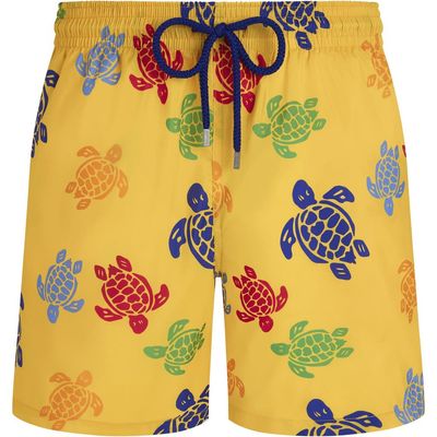 Vilebrequin Vilebrequin Men's Micro Ronde Des Tortues Swim Trunks