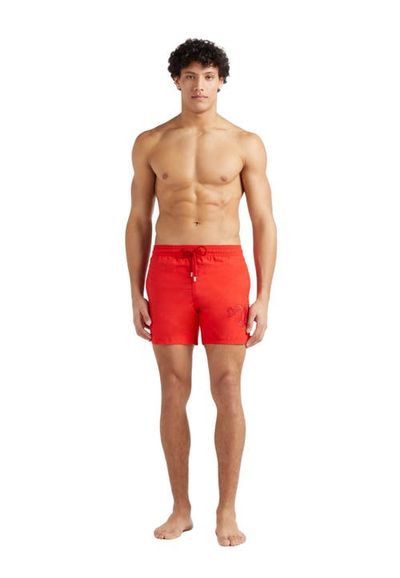 Vilebrequin Vilebrequin Men's Snake Embroidered Swim Shorts