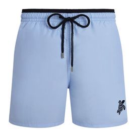 Vilebrequin Vilebrequin Men's Solid Bicolor Length Swim Trunks