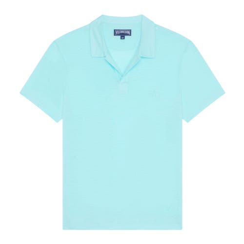 Vilebrequin Vilebrequin Men's Solid Linen Jersey Polo