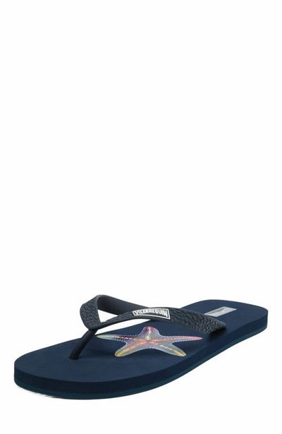 Vilebrequin Vilebrequin Men's VBQ Line Flip Flops