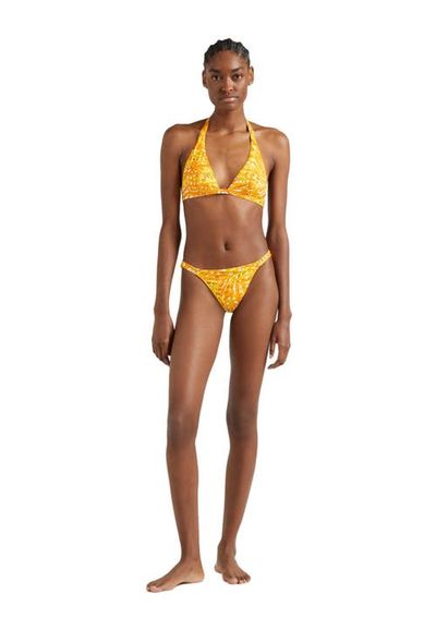 Vilebrequin Vilebrequin Women's Palm Leaves Side Tie Jersey Bikini Top