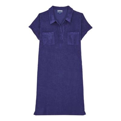 Vilebrequin Vilebrequin Women's Solid Organic Terry Polo Dress