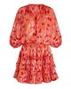 Vilebrequin Women's New Leopard Metallic Balloon-Sleeve Minidress - 1