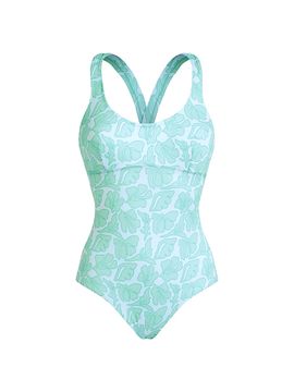 Vilebrequin Women's Seashell-Print Jersey One-Piece Swimsuit