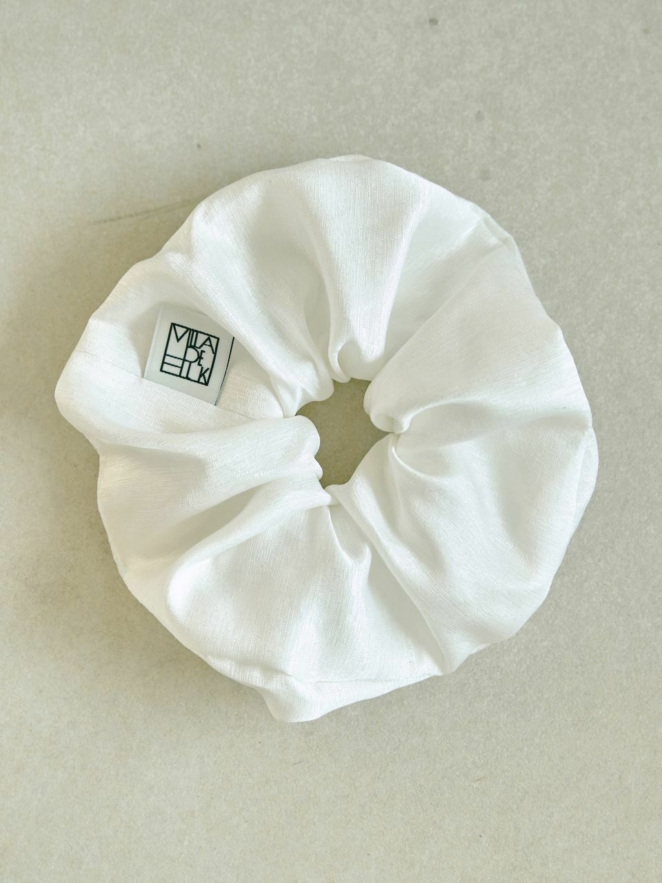 VILLA DE SILK Bridal Glam Silk Scrunchie