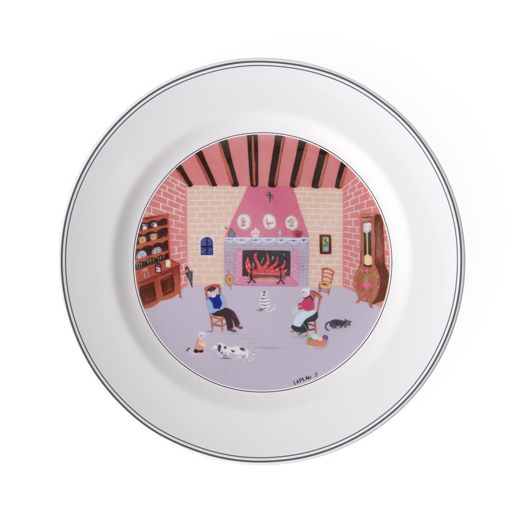Villeroy & Boch Villeroy & Boch Design Naif Dinner Plate #5 By the Fireside