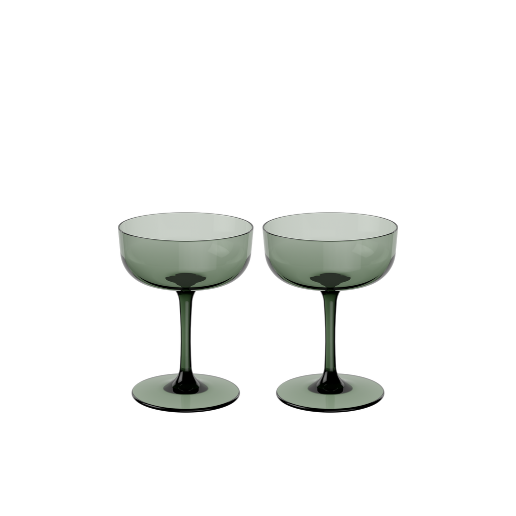 Villeroy & Boch Villeroy & Boch Like Sage Champagne / Dessert Bowl Pair