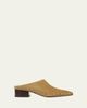 Vince 40mm August Studded Suede Clogs - 1