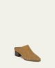 Vince 40mm August Studded Suede Clogs - 2