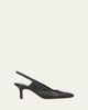 Vince 65mm Venice Leather Slingback Pumps - 1