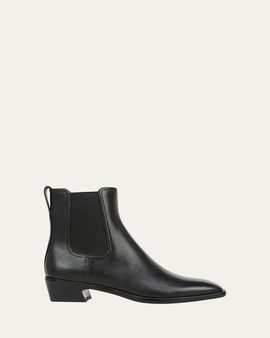 Vince Ari Leather Chelsea Boots