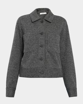 Vince Boxy Marled Jacket