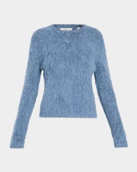 Vince Brushed Alpaca Crewneck Sweater