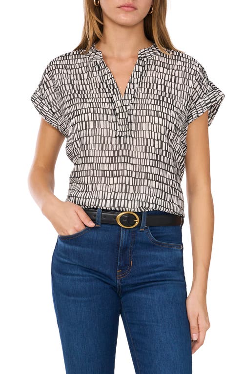 Vince Camuto Vince Camuto Abstract Print Top