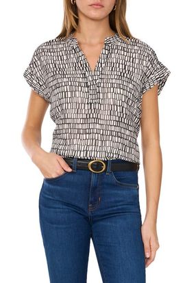Vince Camuto Vince Camuto Abstract Print Top