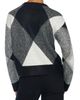 Vince Camuto Vince Camuto Argyle Button Front Cardigan With Rhinestones - 2