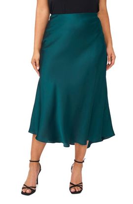 Vince Camuto Vince Camuto Bias Satin Midi Skirt