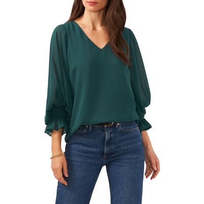 Vince Camuto Vince Camuto Blouson Sleeve Top