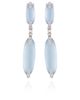 Vince Camuto Vince Camuto Blue & Green Glass S Silver- Drop Earrings - 2
