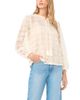 Vince Camuto Vince Camuto Circle Lace Tassel Tie Top - 1