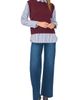 Vince Camuto Vince Camuto Crewneck Sweater Vest Two-Fer - 5