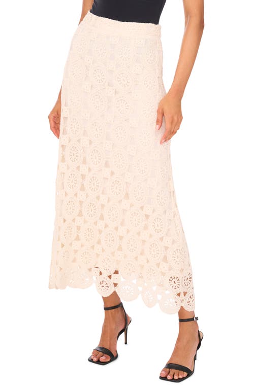 Vince Camuto Vince Camuto Crochet Cotton Blend Maxi Skirt