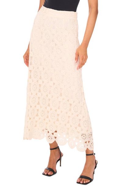 Vince Camuto Vince Camuto Crochet Cotton Blend Maxi Skirt