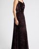 Vince Camuto Vince Camuto Crushed Velvet Cowl Neck Gown - 3