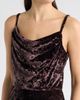 Vince Camuto Vince Camuto Crushed Velvet Cowl Neck Gown - 4